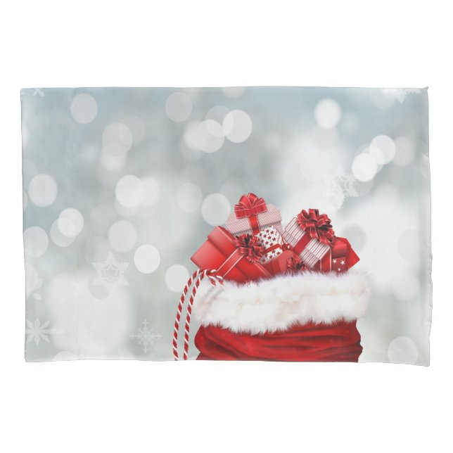 Weihnachtsfeier Kissenbezug (Vorderseite)