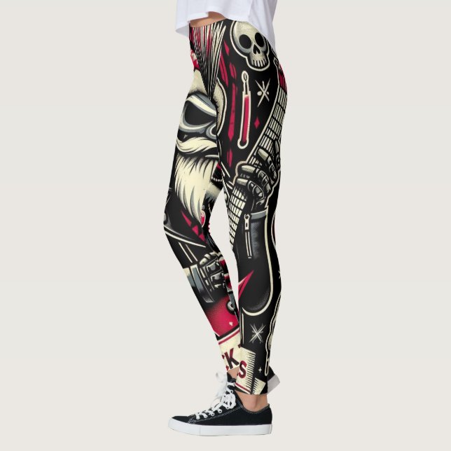 Weihnachtsfeier Leggings (Links)