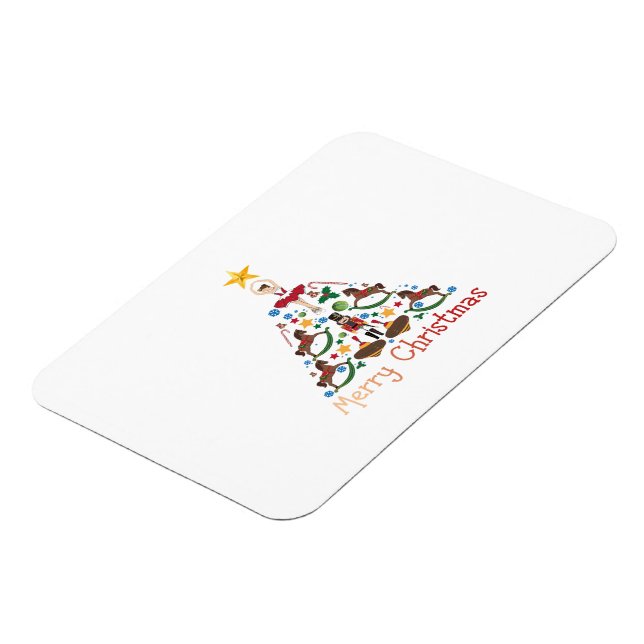 Weihnachtsfeier Magnet (Linke Seite)