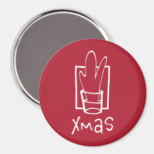 Weihnachtsfeier Magnet