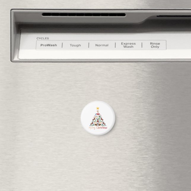 Weihnachtsfeier Magnet (In Situ (Geschirrspüler))