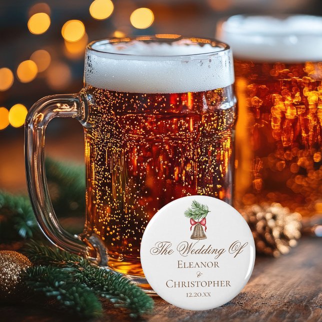 Weihnachtsfeier Minimalistischer Feiertag Hochzeit Flaschenöffner (Von Creator hochgeladen)