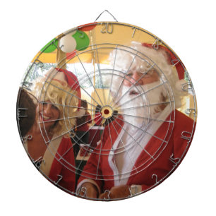 Weihnachtsfeier & Mrs. Claus - Feierlichkeiten Dartscheibe