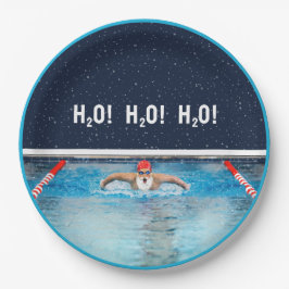 Weihnachtsfeier Pappteller