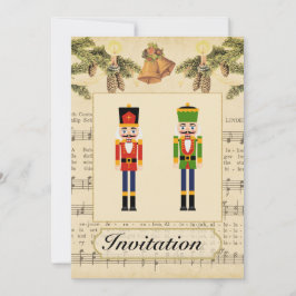 Weihnachtsfeier Party Einladung mit Weihnachten