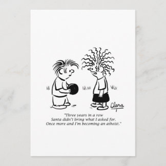 Weihnachtsfeier Party Einladung - Weihnachtsmann u