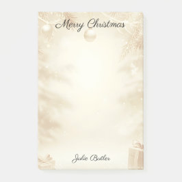 Weihnachtsfeier Post-it Klebezettel