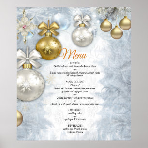 Weihnachtsfeier Poster