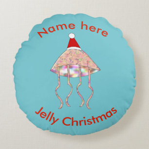 Weihnachtsfeier Qualle Individuelle Kissen