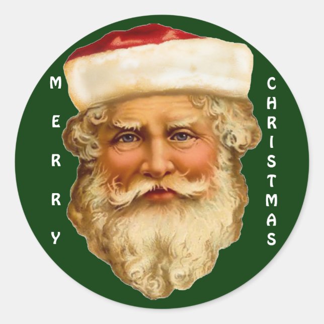 Weihnachtsfeier Runder Aufkleber (Vorderseite)