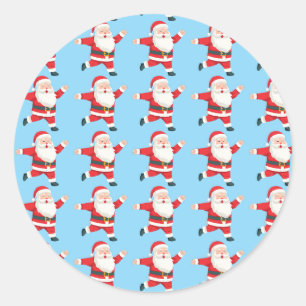 Weihnachtsfeier Runder Aufkleber