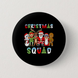Weihnachtsfeier Santa Reindeer Elf Jungen Mädchen  Button