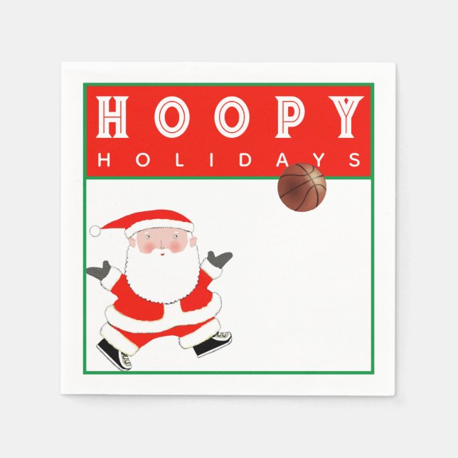Weihnachtsfeier Serviette (Vorderseite)