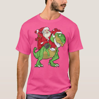 Weihnachtsfeier T-Rex Dinosaur Kinder T-Shirt