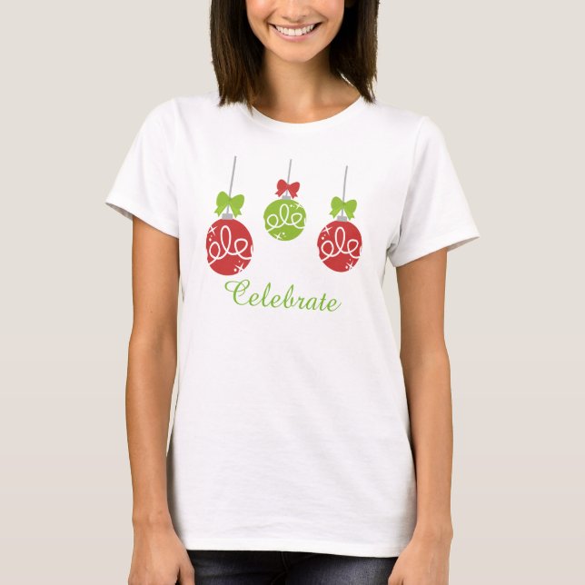 Weihnachtsfeier T - Shirt (Vorderseite)