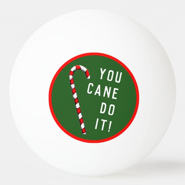 Weihnachtsfeier Tischtennisball (Vorderseite)