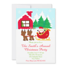 Weihnachtsfeier und Reindeer