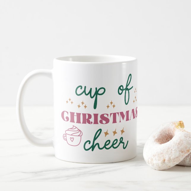 Weihnachtsfeier - Weihnachten Kaffeetasse (Mit Donut)