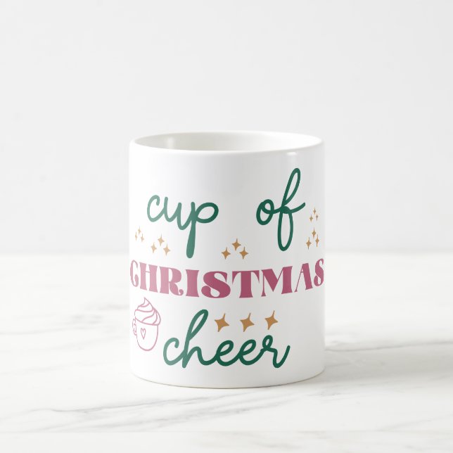 Weihnachtsfeier - Weihnachten Kaffeetasse (Mittel)