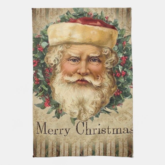 Weihnachtsfeier Weihnachten Weihnachtsfeiertag Geschirrtuch (Vertikal)