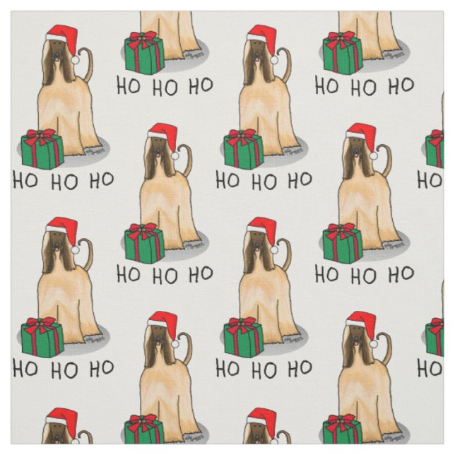 Weihnachtsfeier Weihnachtsmannmütze Afghanischer H Stoff (Muster)