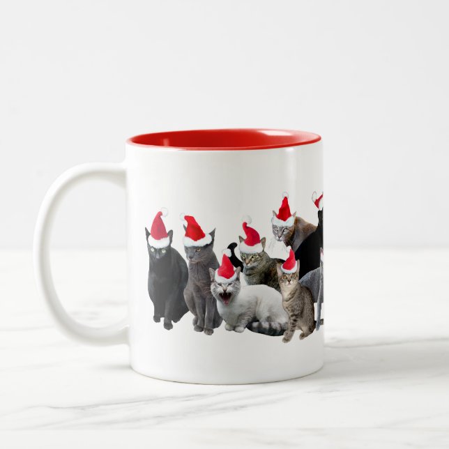 Weihnachtsfeierliche Tasse (Links)