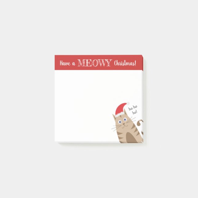 Weihnachtsfeierlichkeiten  post-it klebezettel (Vorderseite)