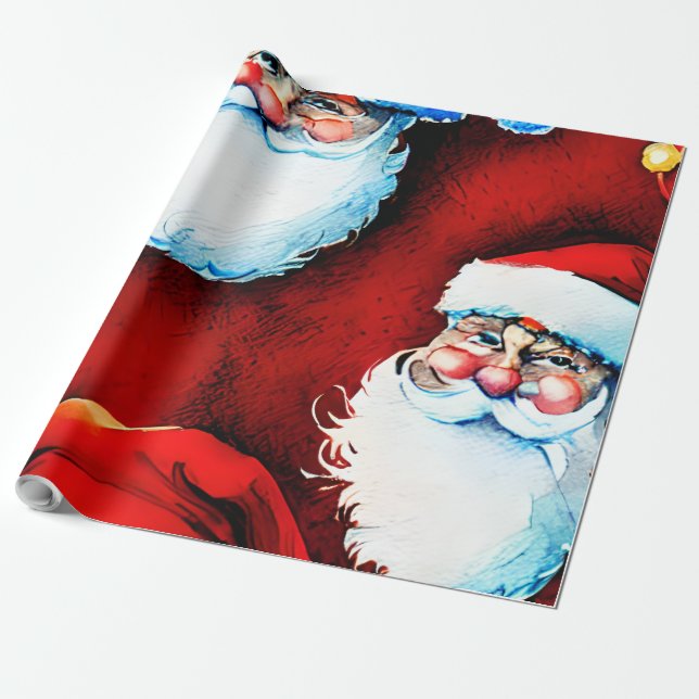 Weihnachtsfeiern Geschenkpapier (Ungerollt)