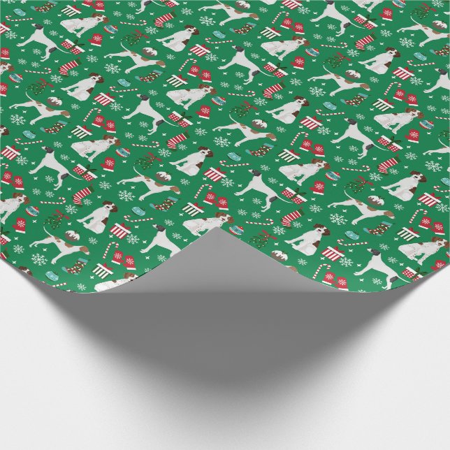 Weihnachtsfeiern Geschenkpapier (Ecke)