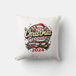 Weihnachtsfeiern Retro Kissen: Gemütlicher Urlaub  Kissen