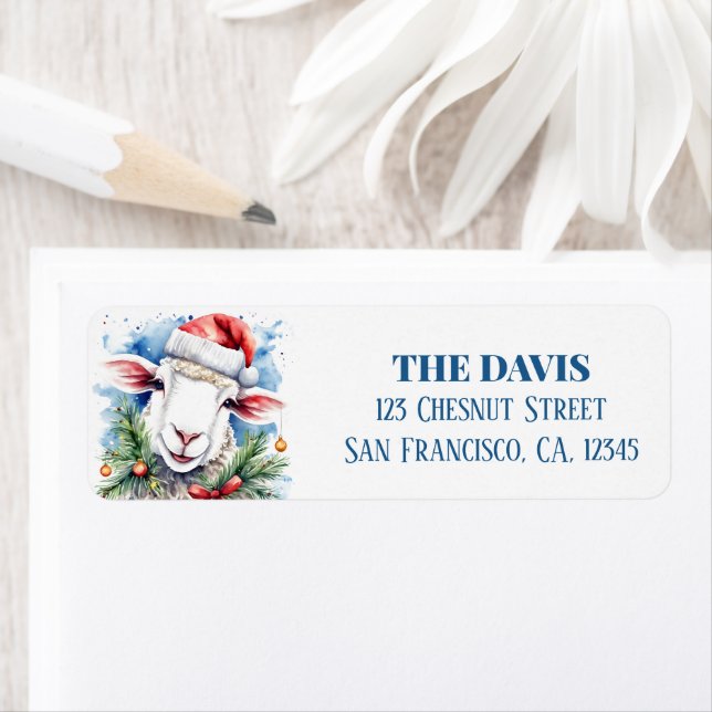 Weihnachtsfeierschaf (Insitu)