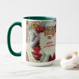 Weihnachtsfeiertag 15 oz Tasse zweimal grün prüfen