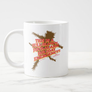 Weihnachtsfeiertag 4-Alarmanlage Jumbo-Tasse