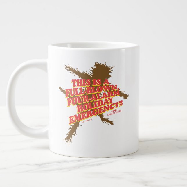 Weihnachtsfeiertag | 4-Alarmanlage Jumbo-Tasse (Links)