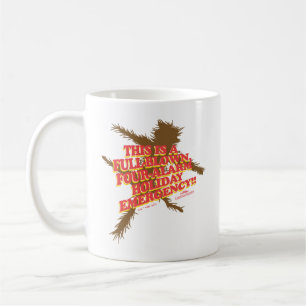 Weihnachtsfeiertag 4-Alarmanlage Kaffeetasse