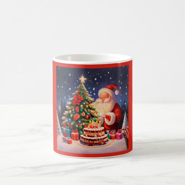 Weihnachtsfeiertag 9 kaffeetasse (Mittel)