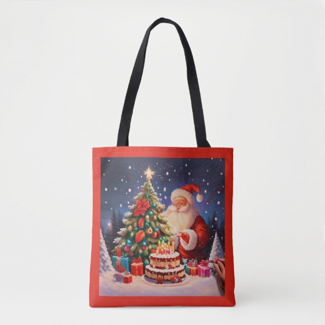 Weihnachtsfeiertag 9 tasche (Vorderseite)