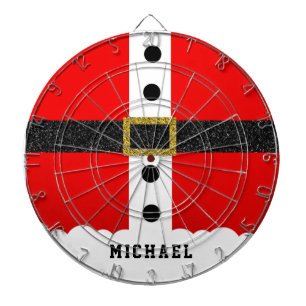 Weihnachtsfeiertag Anzug Moderner Glitzer Gürtel Dartscheibe