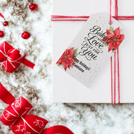 Weihnachtsfeiertag Backwaren Geschenkanhänger