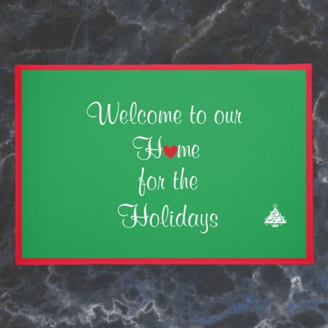 Weihnachtsfeiertag Begrüßungsmatte Fußmatte (Von Creator hochgeladen)