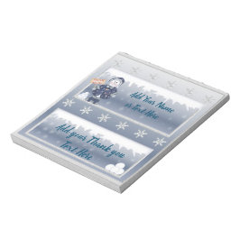 Weihnachtsfeiertag Candy Bar Wrappers Geschenk Fav Notizblock