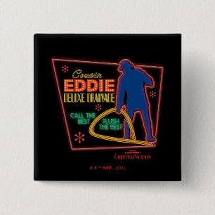 Weihnachtsfeiertag Cousin Eddie Neon Sign Button