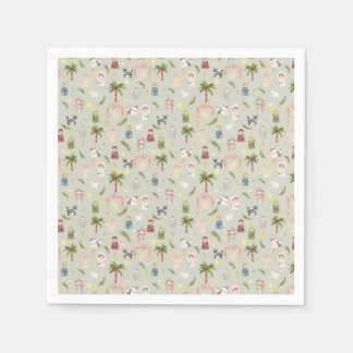 Weihnachtsfeiertag der Geburt Sage Napkins Serviette