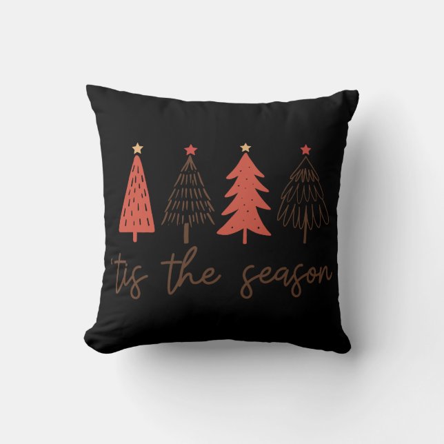 Weihnachtsfeiertag der Saison Kissen (Vorderseite)