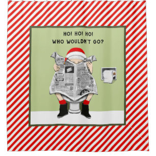 Weihnachtsfeiertag Duschvorhang