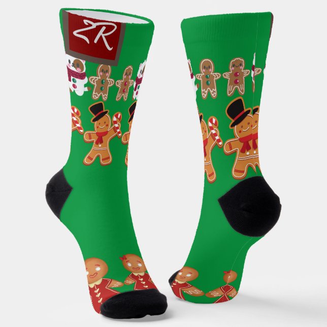 Weihnachtsfeiertag einfache elegante Geschenke MON Socken (Gewinkelt)