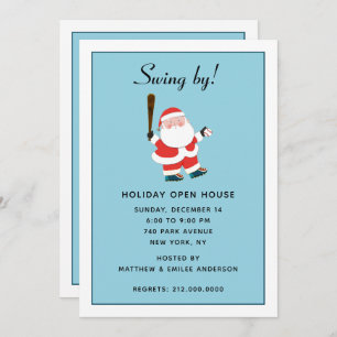 Weihnachtsfeiertag Einladung des Open House