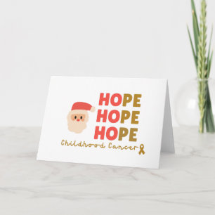 Weihnachtsfeiertag Einladungskarte für Kinderkrebs