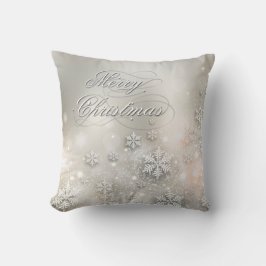 Weihnachtsfeiertag Elegante Snowflake Locarno Kissen