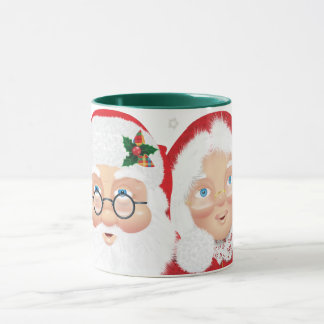 Weihnachtsfeiertag & Frau Claus Tasse